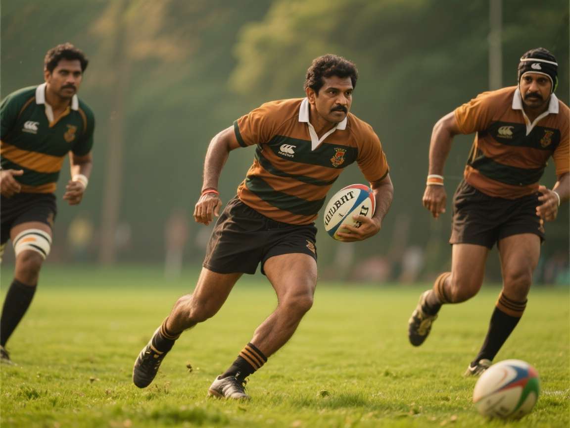 Indian Rugby Legends - Intense Match Action Indian Rugby Legends Gameplay