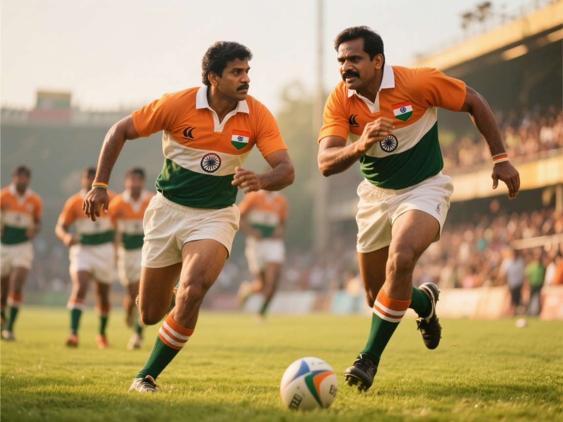 Indian Rugby Legends - Exciting Gameplay Action Indian Rugby Legends Gameplay Screenshot